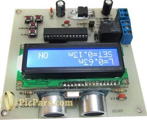 فاصله سنج و عمق سنج آلتراسونیک با AVR