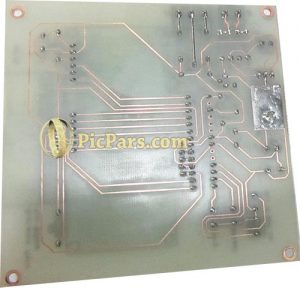 PCB فاصله سنج و عمق سنج آلتراسونیک با AVR