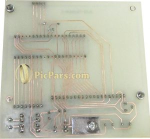 ماشین حساب گرافیکی ساده PCB