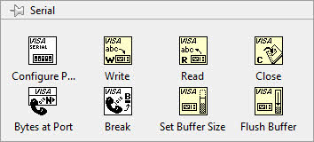 پروتکل سریال در LabView